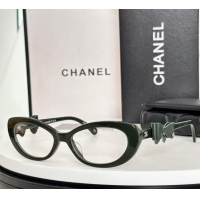 Grade Quality Chanel Sunglasses with Bow CH91812 Green 2025