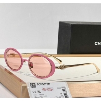 Good Product Chanel Sunglasses CH9578B Pink 2025