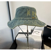 Trendy Design Louis Vuitton Denim Bucket Hat LV071802 Blue 2025