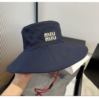 Good Taste Miu Miu Bucket Hat M071806 Blue 2025