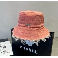 Super Quality Prada Denim Bucket Hat P071814 Pink 2025