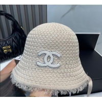 Classic Specials Chanel Fringe Bucket Hat 0724 White 2025