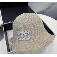Classic Specials Chanel Fringe Bucket Hat 0724 White 2025