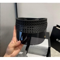 High Quality Dior Oblique Visor Hat 0724 Black 2025