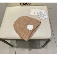 Spot Bulk Moncler Knit Hat ML090901 Beige 2025