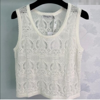 ​Market Sells Dior Knit Vest 061103 White 2025