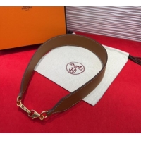 Most Popular Hermes Kelly Pocket Shoulder Strap in Leather 4x68cm HS091203 Brown/Gold 2025