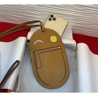 New Product Hermes In The Loop Phone To Go Wink Large Pouch in Leather H2140 Brown 2025