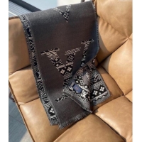Low Cost Louis Vuitton MNG Two Wool Scarf 33x200cm LV091001 Grey 2025