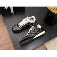 Grade Quality Chanel Quilted Calfskin Leather Sneakers Balck G4583909
