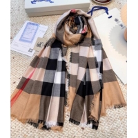 Top Quality Burberry Cashmere Long Scarf BR091017 Camel 2025