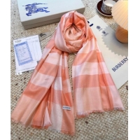 Good Product Burberry Cashmere Long Scarf BR091017 Pink 2025