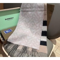 Most Popular Burberry TB Cashmere Wool Long Scarf 30x180cm BR091018 Pink 2025