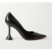 ​Grade Promotional Amina Muaddi Ami Leather Pumps AM2169 Black