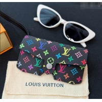 Grade Quality Louis Vuitton LV Glasses Holder M02701 Black/Multicolor 2025