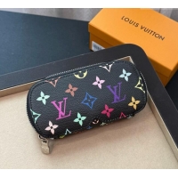New Cheap Louis Vuitton LV x TM Sunglasses Pouch GI1287 Black/Multicolor 2025