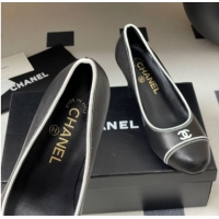 Most Popular Chanel Vintage Lambskin Leather Pumps 6.5cm Black 2025 CH090116