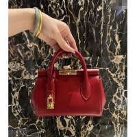 Grade Discount Dolce&Gabbana Marlene Day Mini Handbag in Palmated Calfskin D1706 Red 2025