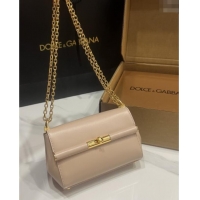 Top Design Dolce&Gabbana Marlene Shoulder Bag in Calfskin D1707 Beige 2025