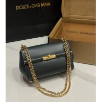 Top Design Dolce&Gabbana Marlene Shoulder Bag in Calfskin D1707 Dark Green 2025