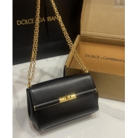 Most Popular Dolce&Gabbana Marlene Shoulder Bag in Calfskin D1707 Black 2025
