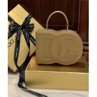 Grade Quality Dolce&Gabbana Box Bag in Smooth Calfskin D1709 Camel 2025