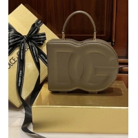 Well Crafted Dolce&Gabbana Box Bag in Smooth Calfskin D1709 Grey 2025
