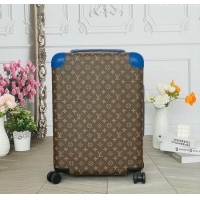 Best Price Louis Vuitton Horizon 55 Rolling Suitcase Luggage Travel Bag in Monogram Canvas 0926 Blue 2025