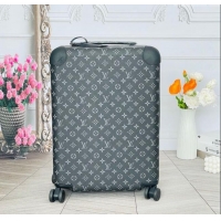 Best Grade Louis Vuitton Horizon 55 Rolling Suitcase Luggage Travel Bag in Classic Monogram Canvas 0926 Black 2025