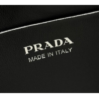 Top Quality Prada Quilted Leather Flap Bag 1BD283 Black 2025