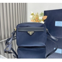Buy Cheapest Prada Nylon Crossbody Bag 1BH218 Blue 2025