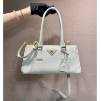 Original Cheap Prada leather shoulder bag 1BA457 White 2025