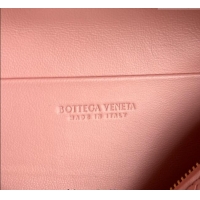 Best Price Bottega Veneta Small Soft Vanity Bag in Intrecciato Leather 843800 Rose Pink 2025