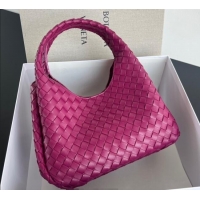 Buy Cheap Bottega Veneta Campana Shoulder Bag in Intrecciato Leather 844249 Beetroot Purple 2025