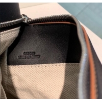 Top Quality Loewe Small Puzzle Bag In Nappa Calfskin Leather With Woven Handle 0925 Black/White 2025