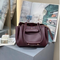 Reasonable Price Loewe Small Madrid Bag In Supple Calfskin 012452 Dark Burgundy 2025