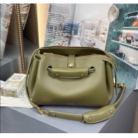 Good Quality Loewe Small Madrid Bag In Supple Calfskin 012452 Green 2025