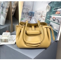 Pretty Style Loewe Small Madrid Bag In Supple Calfskin 012452 Yellow 2025