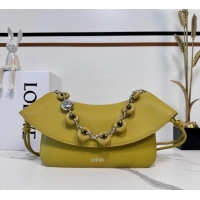Luxury Cheap Loewe Medium Ola Bag In Smooth Calfskin 012518 Ginger Yellow 2025