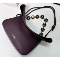 Well Crafted Loewe Medium Ola Bag In Smooth Calfskin 012518 Dark Burgundy 2025