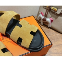 Good Looking Hermes Genius Strap Sandals in Suede 2025 H082011 0820172