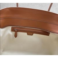 Famous Brand The Row Marlo 14 Bag in Calfskin Leather 1895 Light Brown 2025