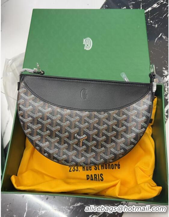 Top Grade Goyard Hirondelle Shoulder Bag GY8007 Black 2024