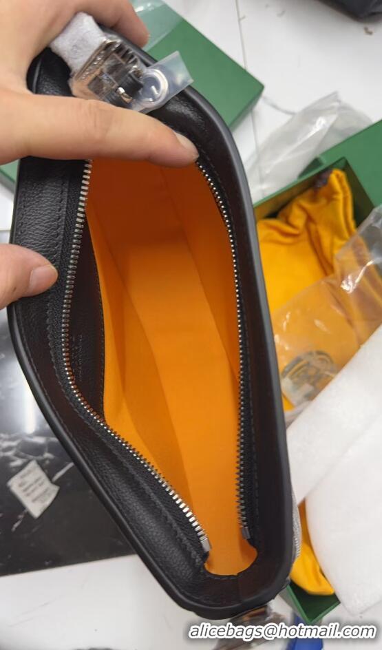 Top Grade Goyard Hirondelle Shoulder Bag GY8007 Black 2024