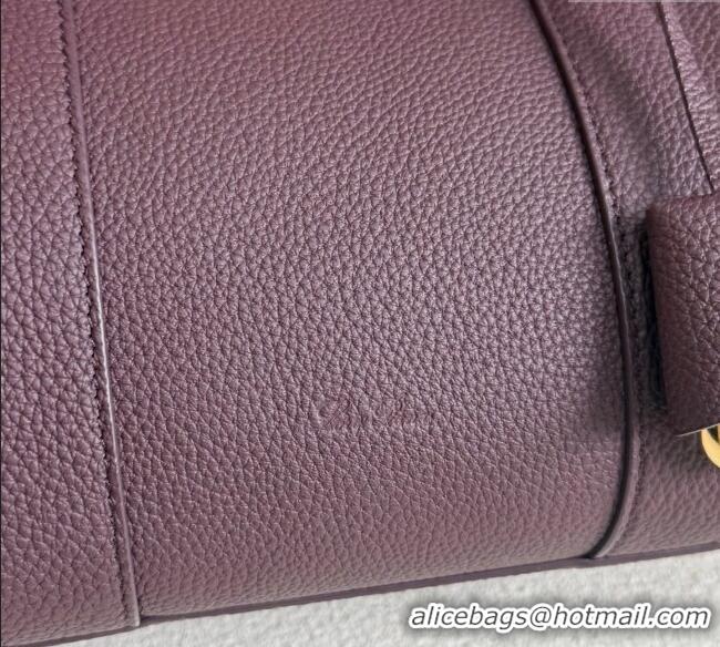 Promotional Loro Piana Loom Top Handle bag L25 in Grained Calfskin Leather 0925 Ormosia Red 2025