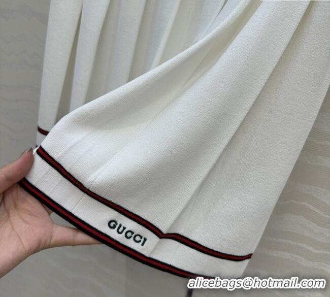 Buy Discount Gucci Tennis Mini Skirt 0620 White 2025