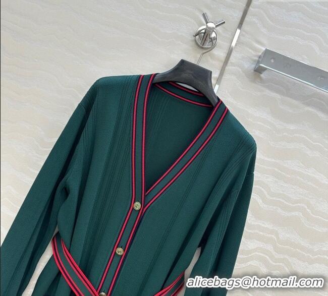 Famous Brand Gucci Tennis Cardigan 0620 Green 2025