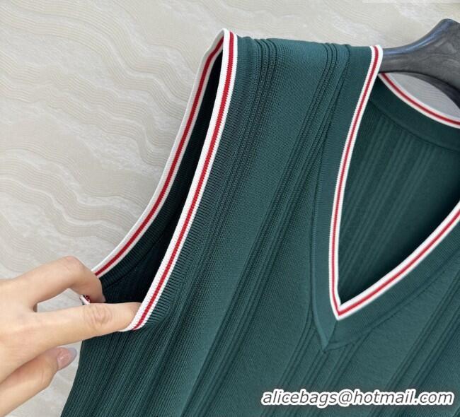 Top Grade Gucci Tennis Vest 0620 Green 2025