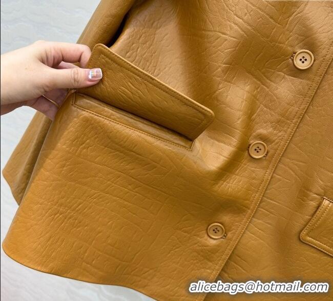 Unique Discount Gucci Sheepskin Jacket 0717 Brown 2025
