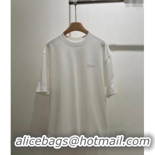Buy Discount Gucci Cotton T-Shirt 0717 White 2025 (For women and man)